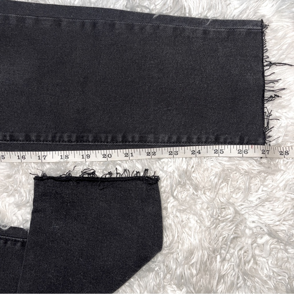 SOLD MERCARI *HP* Stradivarius STR Washed Black Slim Mom Jeans - Picture 11 of 12